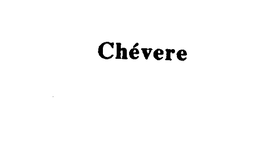 CHEVERE trademark