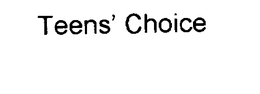 TEENS' CHOICE trademark