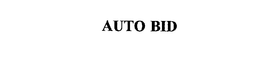 AUTO BID trademark