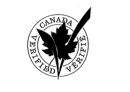 CANADA VERIFIED/VERIFIE trademark