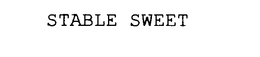 STABLE SWEET trademark