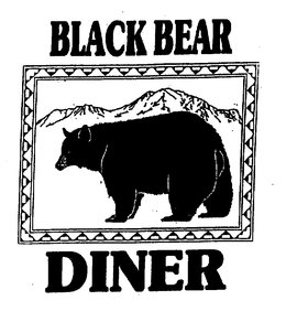 BLACK BEAR DINER trademark
