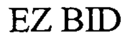 EZ BID trademark