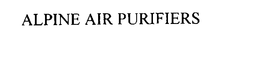 ALPINE AIR PURIFIERS trademark