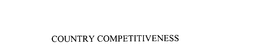 COUNTRY COMPETITIVENESS trademark
