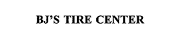 BJ'S TIRE CENTER trademark