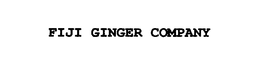 FIJI GINGER COMPANY trademark