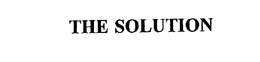 THE SOLUTION trademark