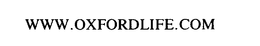 WWW.OXFORDLIFE.COM trademark