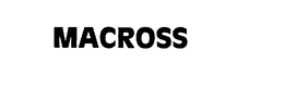 MACROSS trademark