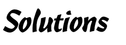 SOLUTIONS trademark