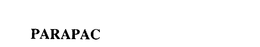 PARAPAC trademark