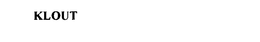 KLOUT trademark