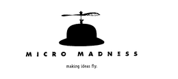 MICRO MADNESS MAKING IDEAS FLY trademark