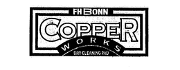 FH BONN COPPERWORKS DRY CLEANING PAD trademark