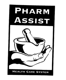 PHARM ASSIST HEALTH CARE SYSTEM trademark