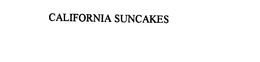 CALIFORNIA SUNCAKES trademark