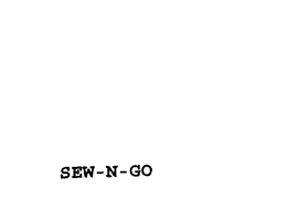 SEW-N-GO trademark