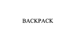BACKPACK trademark