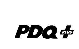 PDQ PLUS trademark