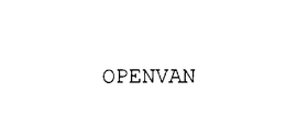 OPENVAN trademark