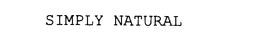 SIMPLY NATURAL trademark