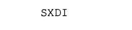 SXDI trademark