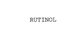 RUTINOL trademark