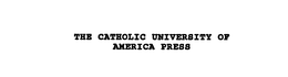 THE CATHOLIC UNIVERSITY OF AMERICA PRESS trademark