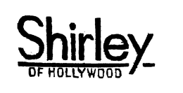 SHIRLEY OF HOLLYWOOD trademark