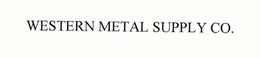 WESTERN METAL SUPPLY CO. trademark