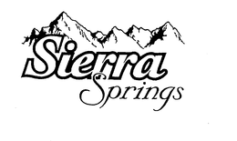 SIERRA SPRINGS trademark
