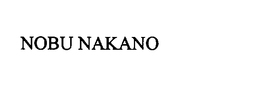 NOBU NAKANO trademark