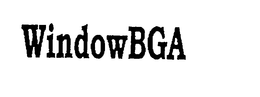 WINDOWBGA trademark