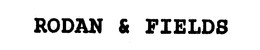 RODAN & FIELDS trademark