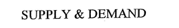 SUPPLY & DEMAND trademark