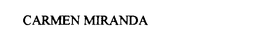 CARMEN MIRANDA trademark