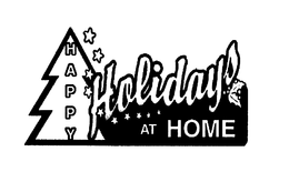 HAPPY HOLIDAYS AT HOME trademark