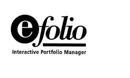 EFOLIO INTERACTIVE PORTFOLIO MANAGER trademark