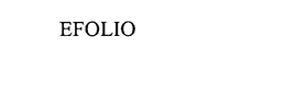 EFOLIO trademark