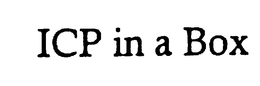 ICP IN A BOX trademark