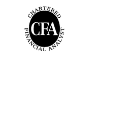 CFA CHARTERED FINANCIAL ANALYST trademark