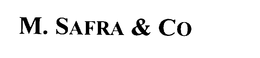 M. SAFRA & CO trademark