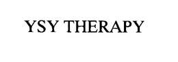 YSY THERAPY trademark