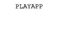 PLAYAPP trademark