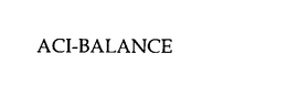 ACI-BALANCE trademark