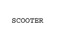 SCOOTER trademark