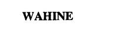 WAHINE trademark