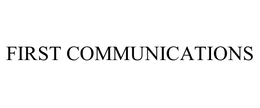 FIRST COMMUNICATIONS trademark