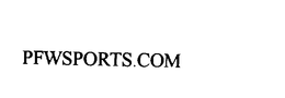 PFWSPORTS.COM trademark